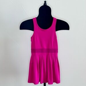 J Crew- Crewcuts Pink Activewear Dress with Built in Shorts, Size 8